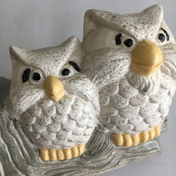 VINTAGE OWL PLANTER Ceramic Planter Collectible Plant Holder Indoor Planter Home - Picture 5 of 7